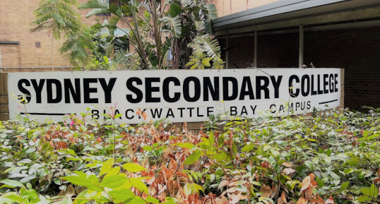 <b style="">Sydney Secondary College - Blackwattle Bay&nbsp;</b><div><b style="">Campus</b></div>